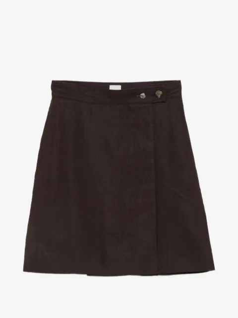 Paul Smith falda corta acampanada con botones