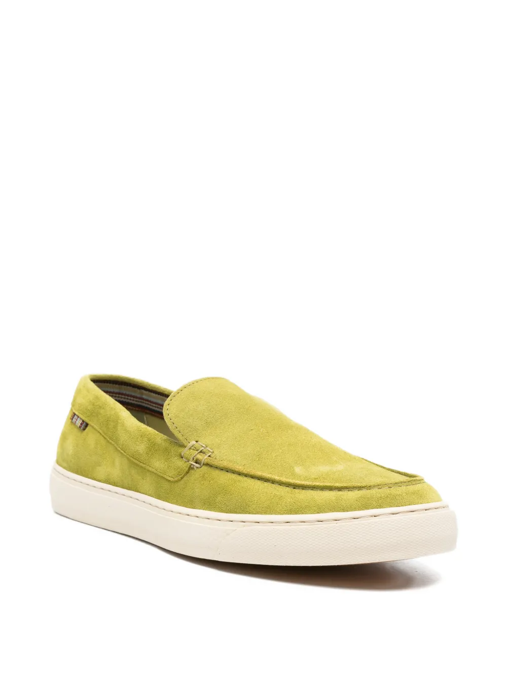 Paul Smith Simeon suede loafers Groen