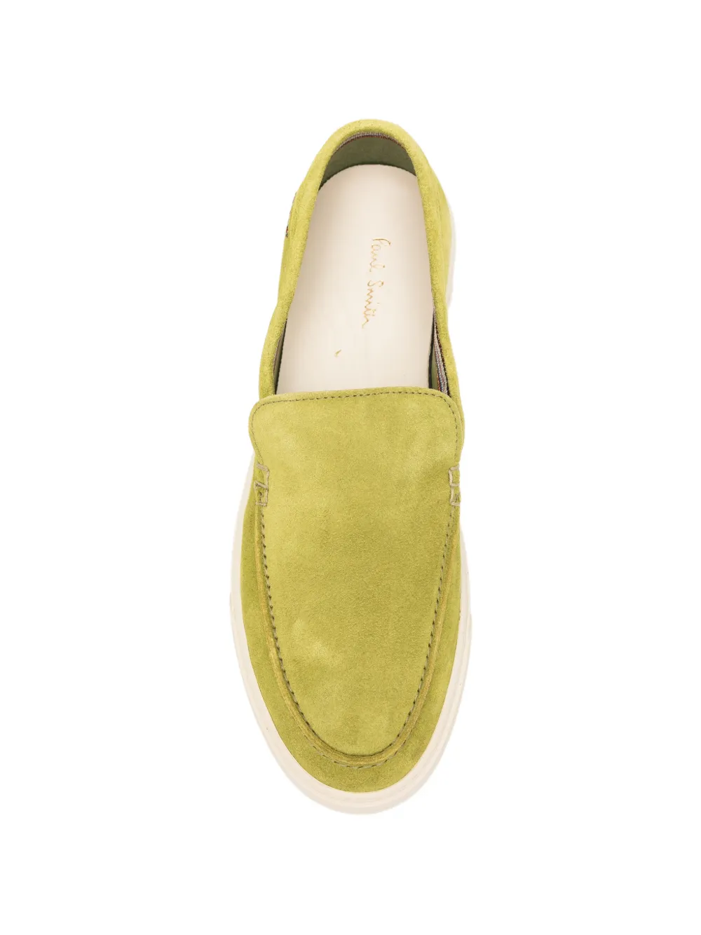 Paul Smith Simeon suede loafers Groen