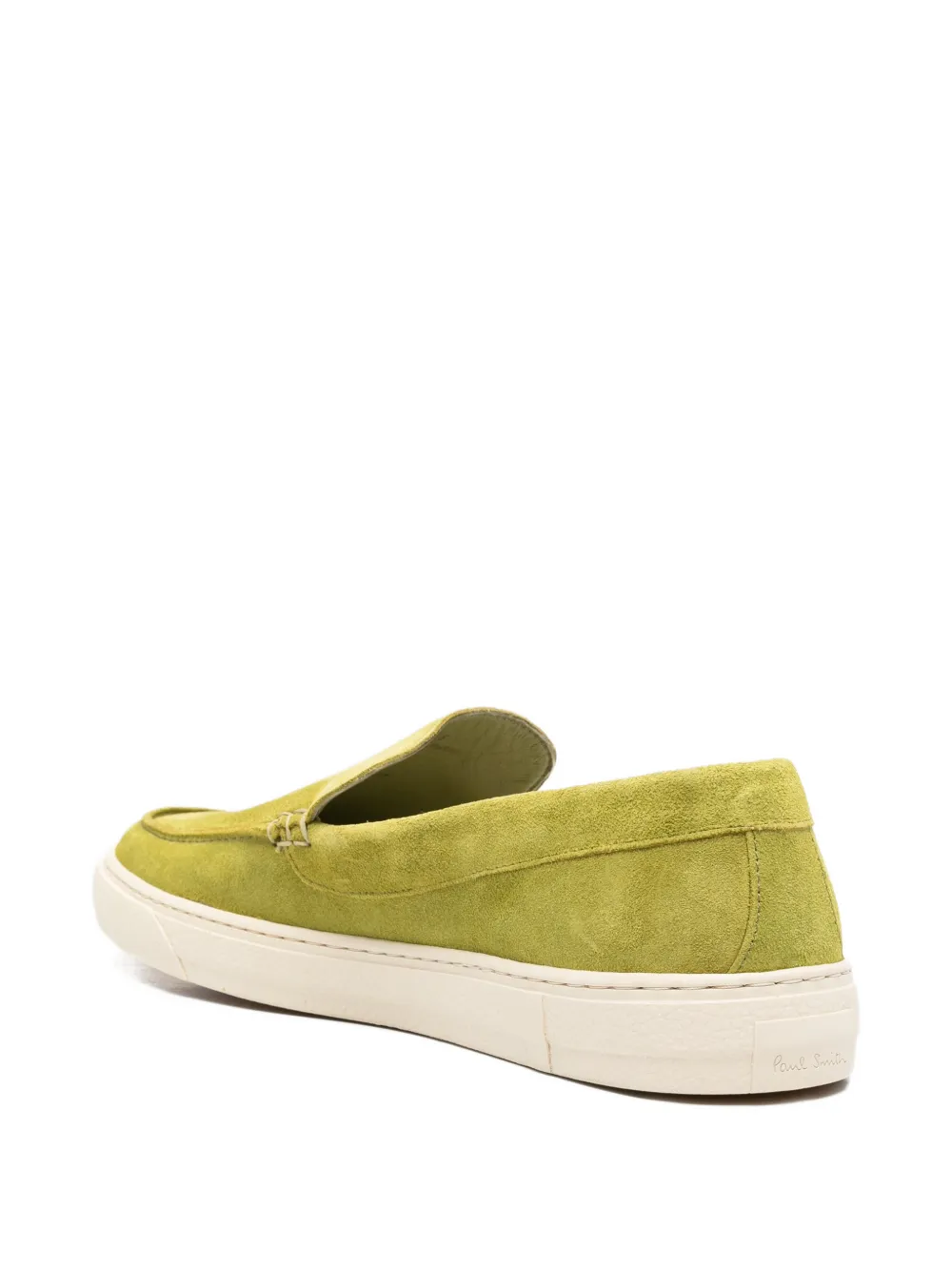 Paul Smith Simeon suede loafers Groen