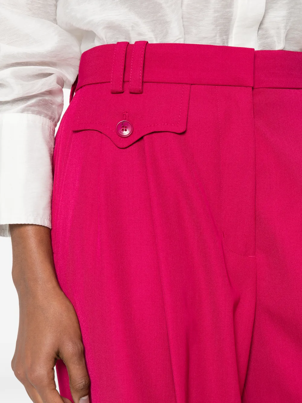 ZIMMERMANN Luna broek met riemlussen Roze