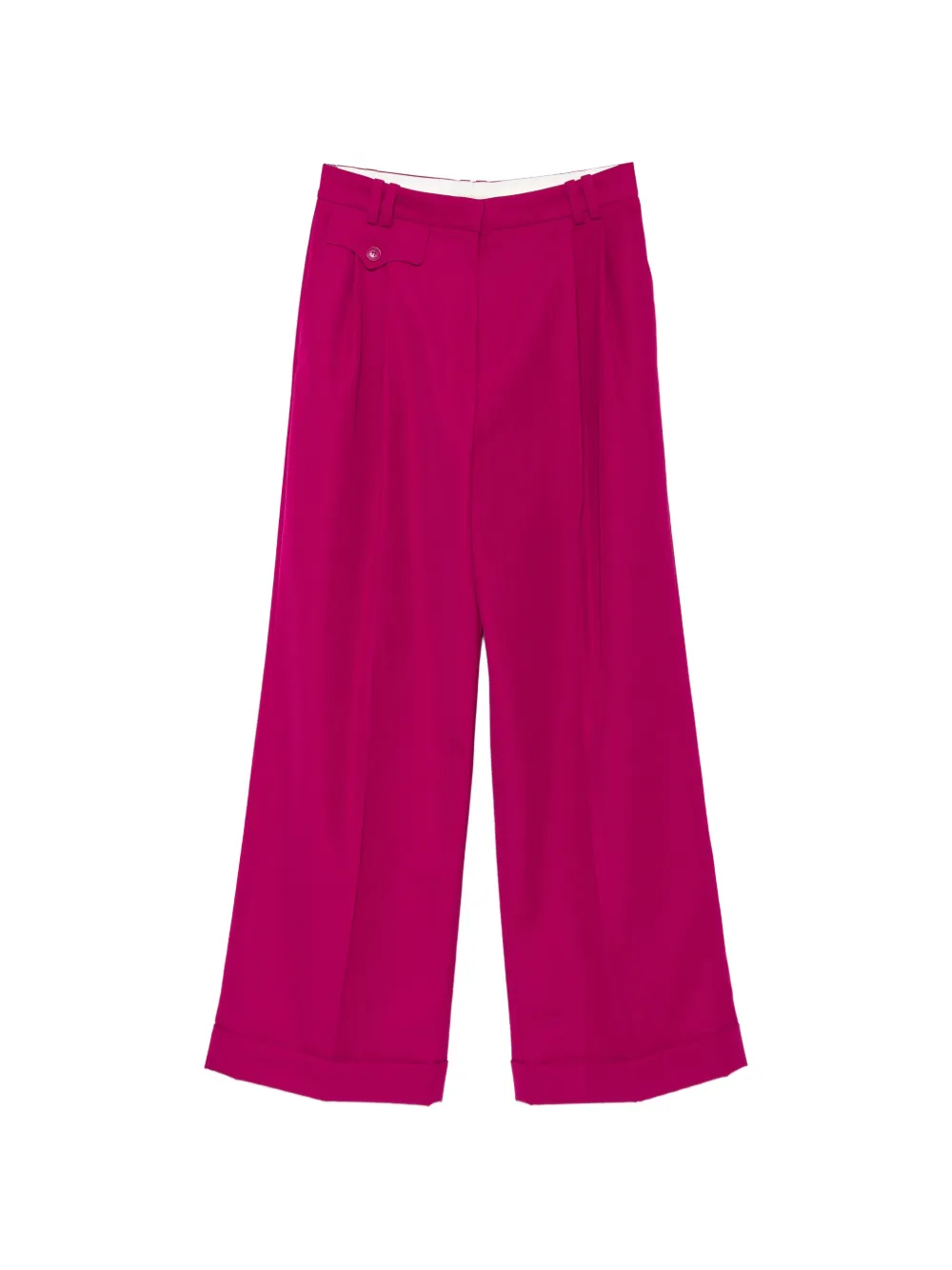 ZIMMERMANN Luna belt-loops trousers - Rosa