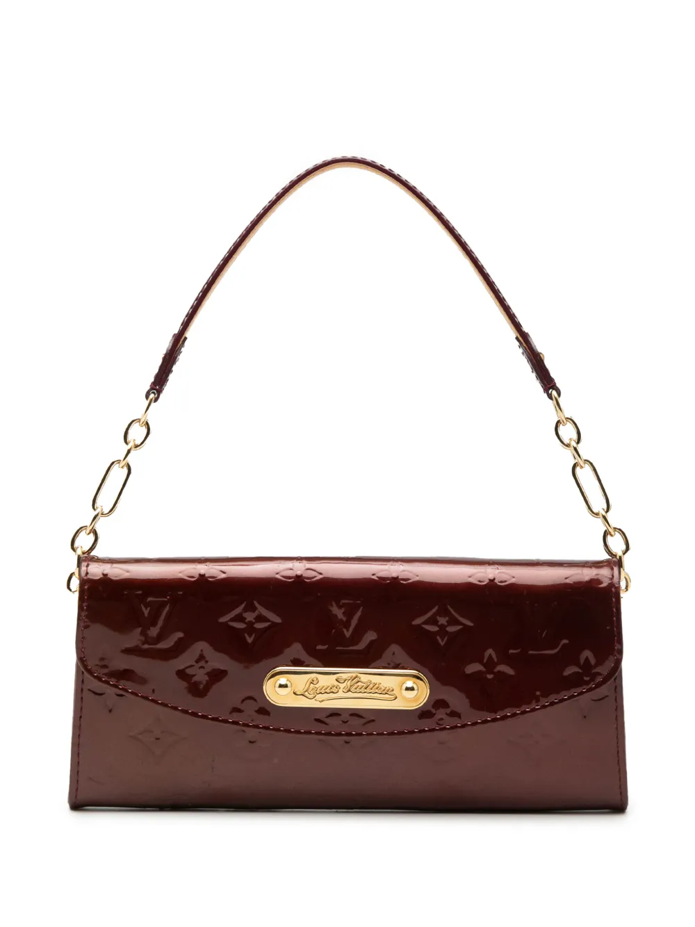 Louis Vuitton Pre-Owned 2010 Monogram Vernis Sunset Boulevard shoulder bag - Red