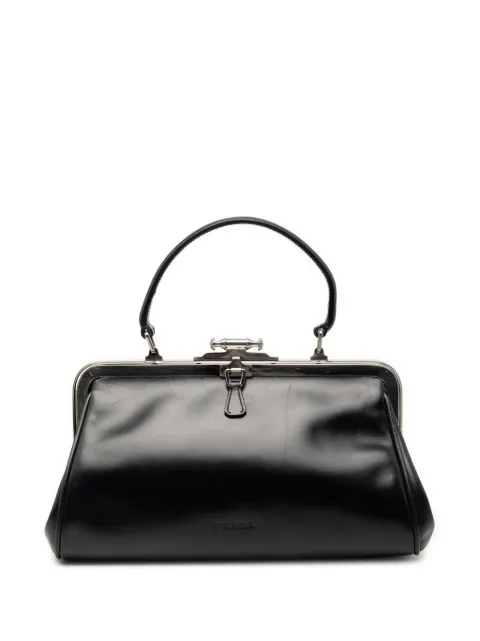 Prada Pre-Owned 2010-2026 Vitello Cernier Doctors Frame Bag handbag