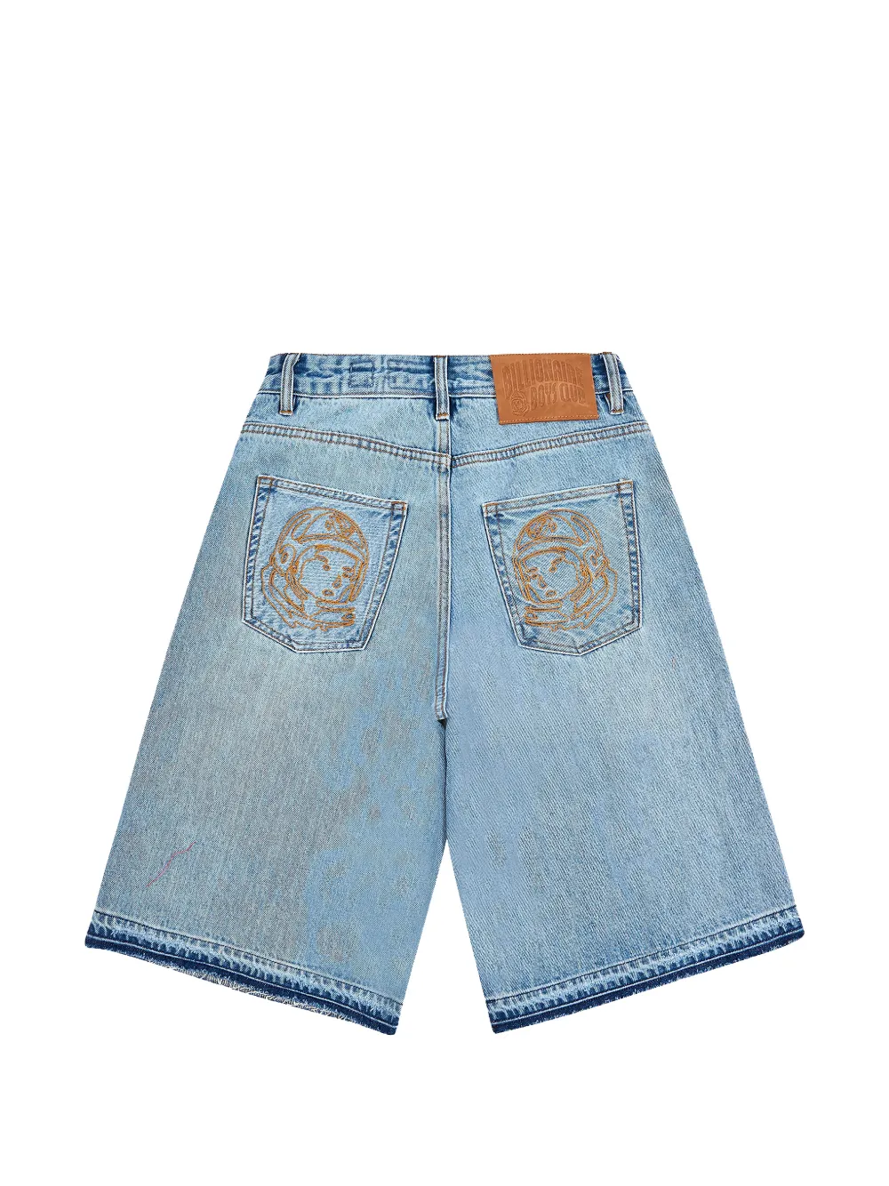 Billionaire Boys Club Lunar denim shorts met geborduurd logo Blauw