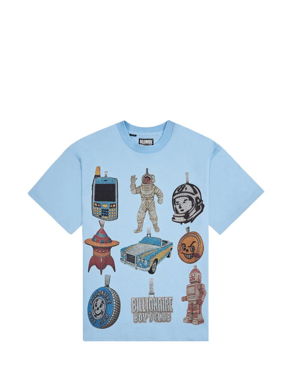 Billionaire Boys Club Icy graphic-print T-shirt - Blu