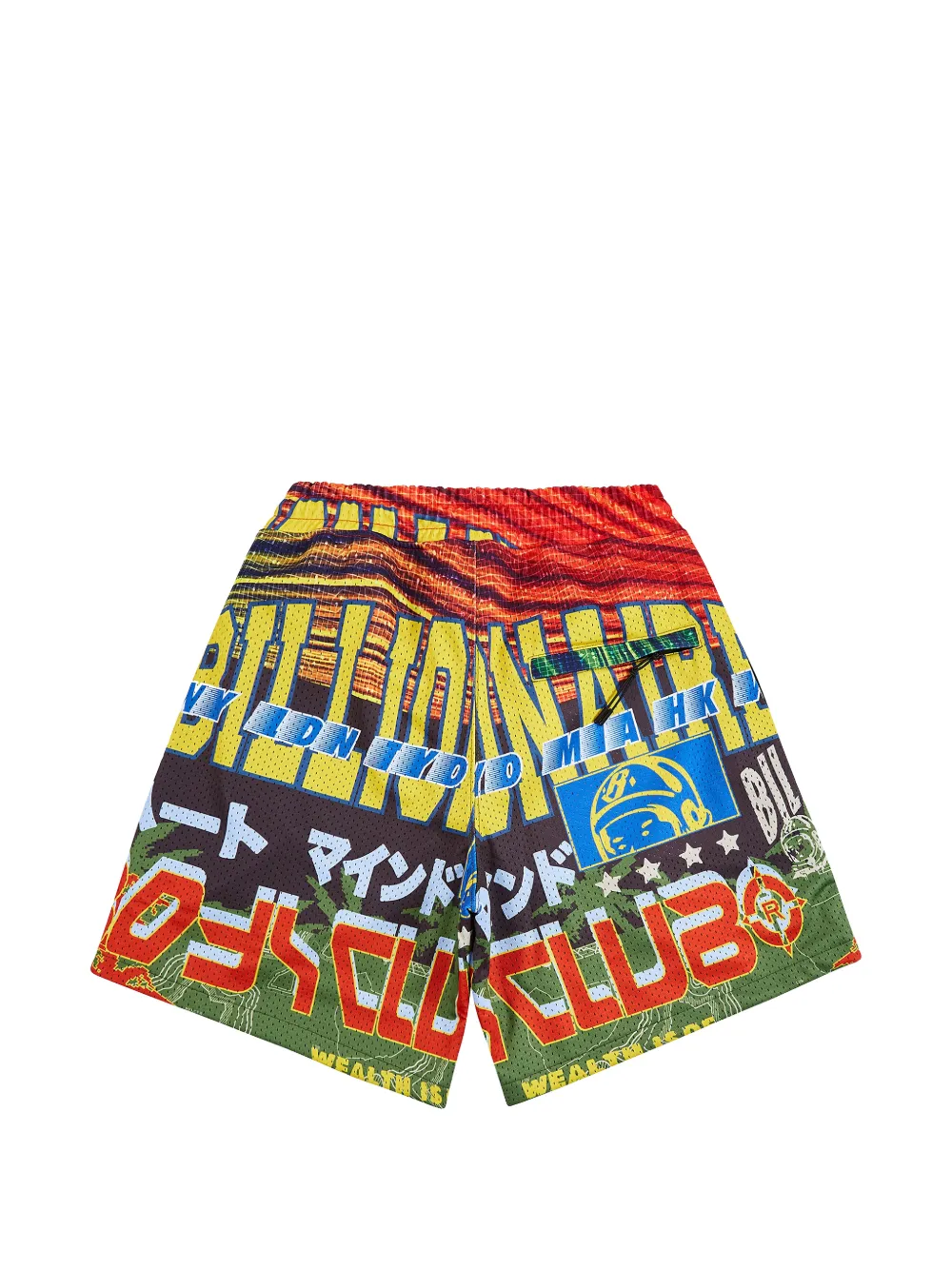 Billionaire Boys Club Compass shorts met grafische print Rood