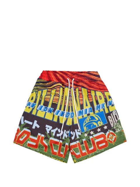 Billionaire Boys Club Compass graphic-print shorts