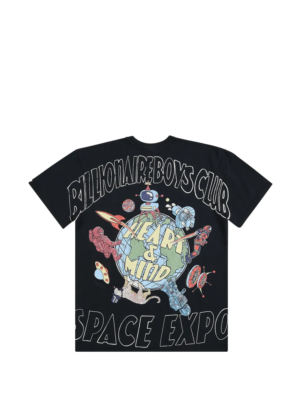 Billionaire Boys Club Space Expo T-shirt Zwart