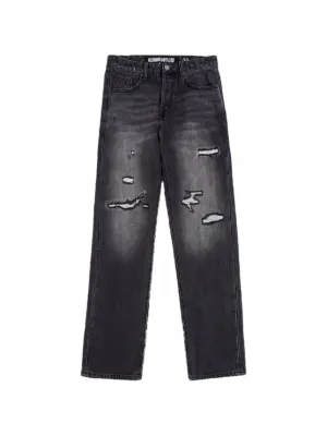 Purple Brand ダメージ デニム | ブラック | FARFETCH JP
