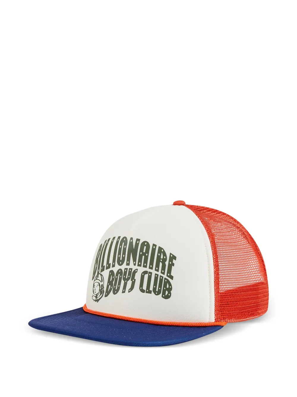Billionaire Boys Club Honkbalpet met mesh vlak en logo-print Wit
