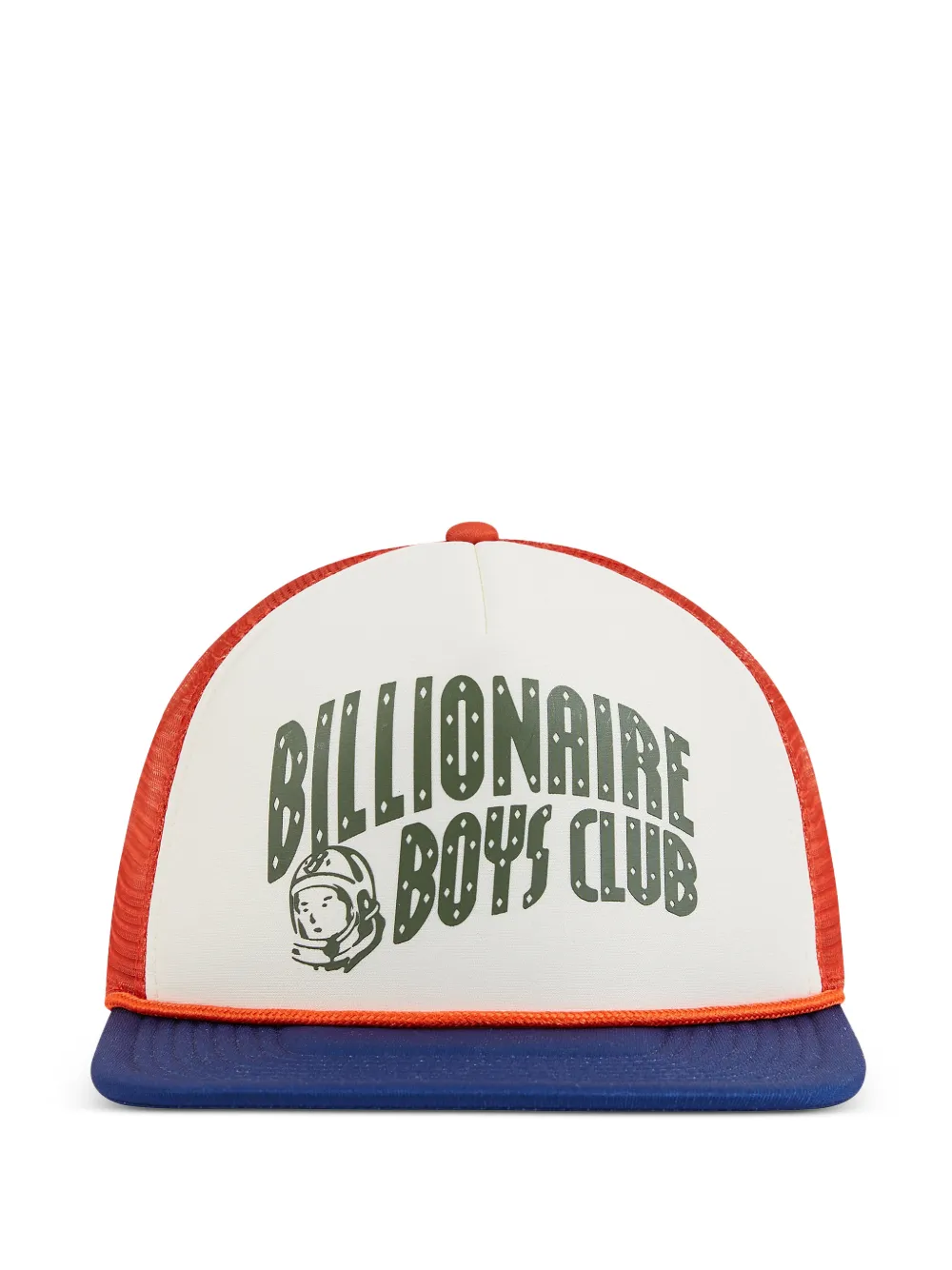 Billionaire Boys Club logo-print mesh-panel baseball hat - Bianco