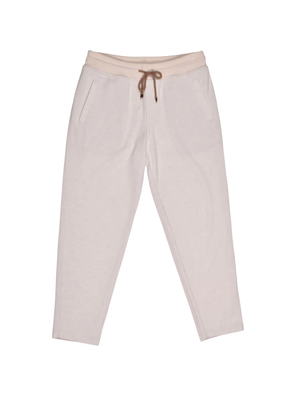 Brunello Cucinelli drawstring track pants - Toni neutri