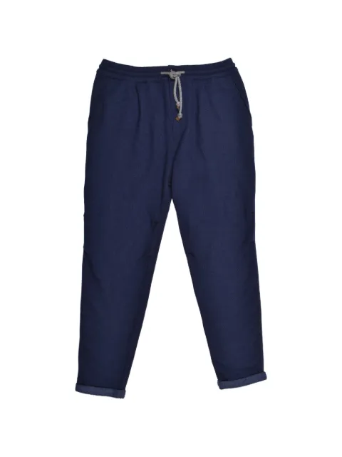 Brunello Cucinelli cashmere drawstring trousers