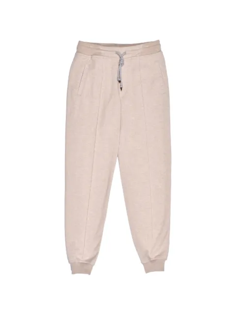 Brunello Cucinelli cashmere-blend track trousers
