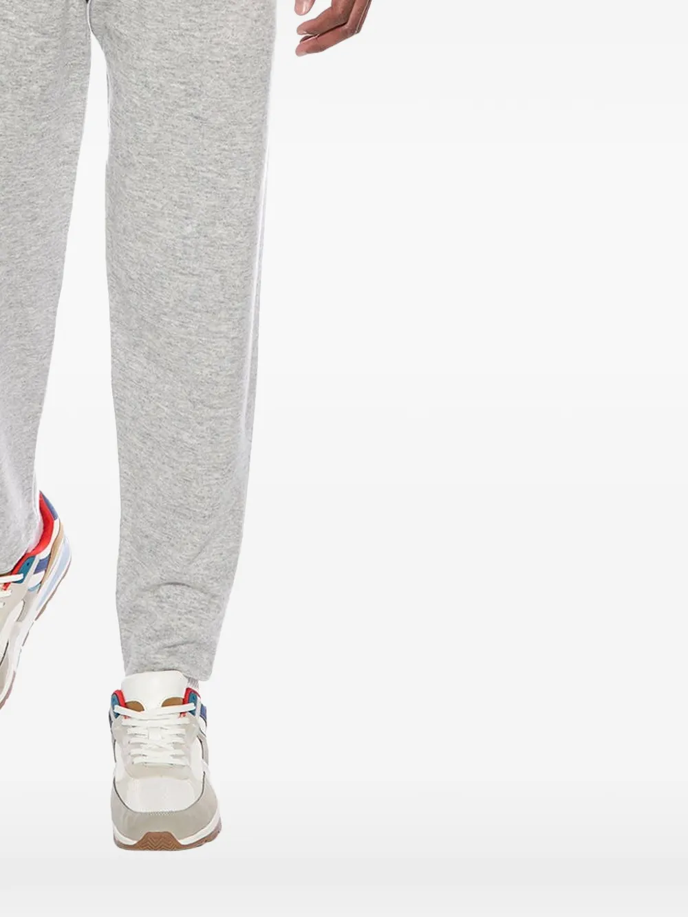 Brunello Cucinelli drawstring knit track pants - Grigio