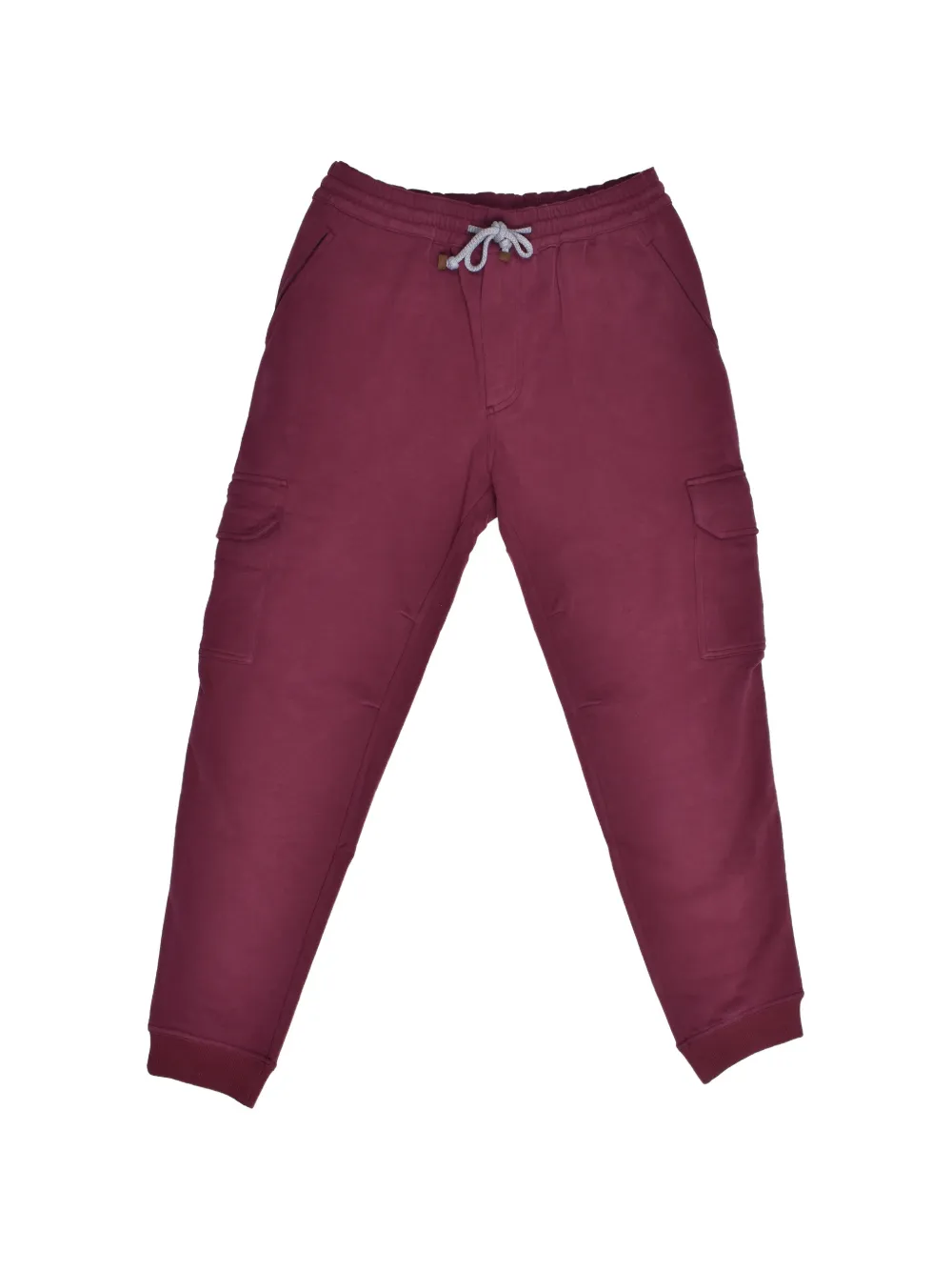 Brunello Cucinelli cargo-pocket track pants - Rosso