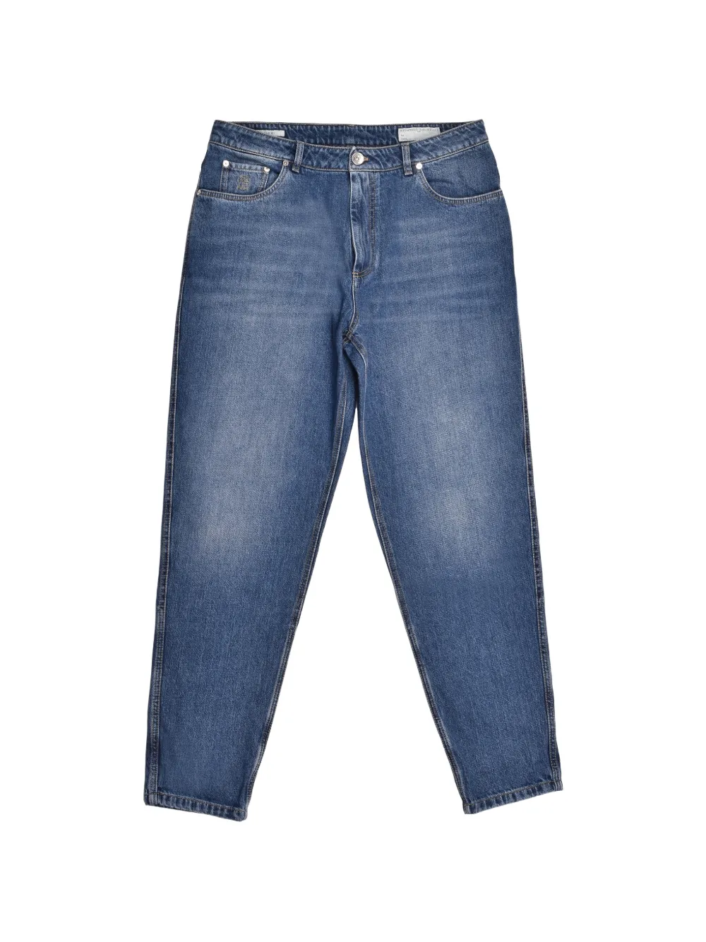 Brunello Cucinelli five-pocket jeans - Blu