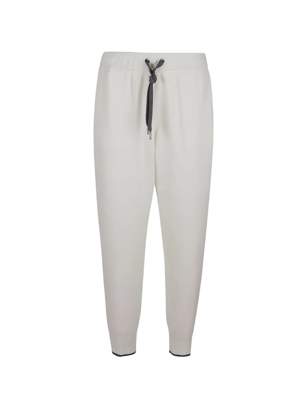 Brunello Cucinelli drawstring knit track pants - Toni neutri