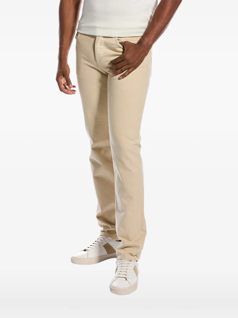 Brunello Cucinelli straight-leg trousers - Toni neutri