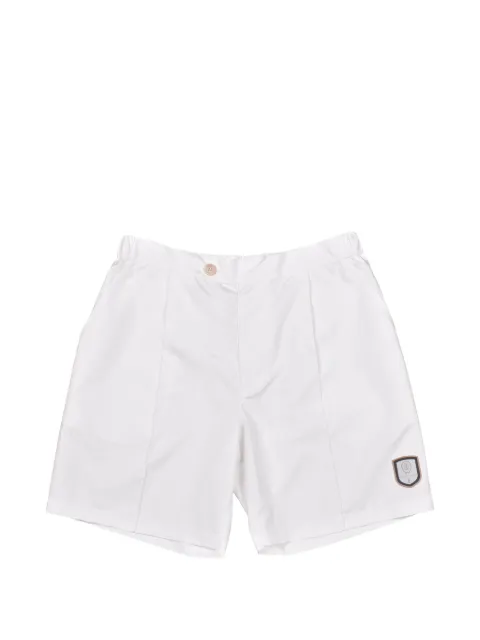 Brunello Cucinelli logo-patch tailored shorts