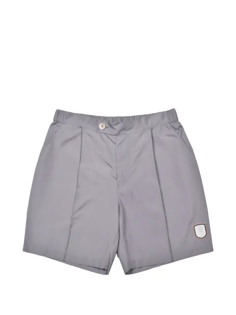 Brunello Cucinelli logo-patch tailored shorts
