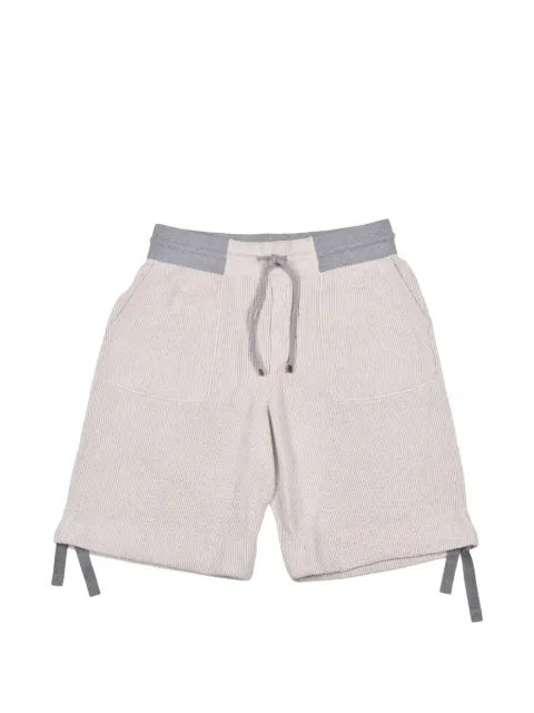 Brunello Cucinelli ribbed shorts