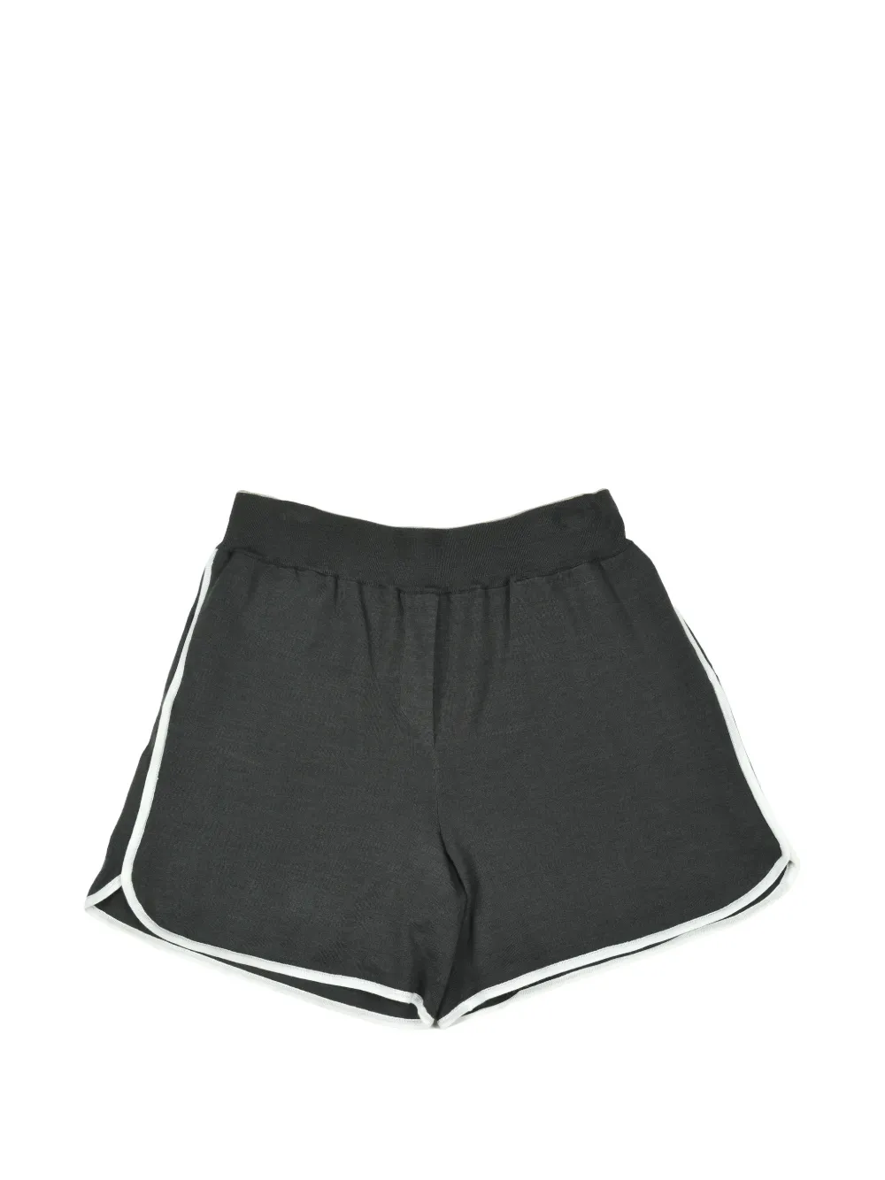 Brunello Cucinelli piped-trim shorts - Grigio