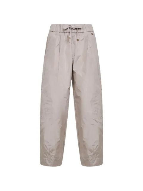 Herno drawstring-eaist trousers