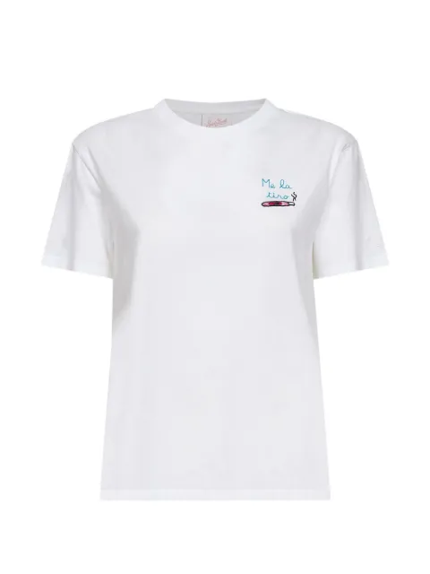 MC2 Saint Barth T-shirt in cotone con ricamo