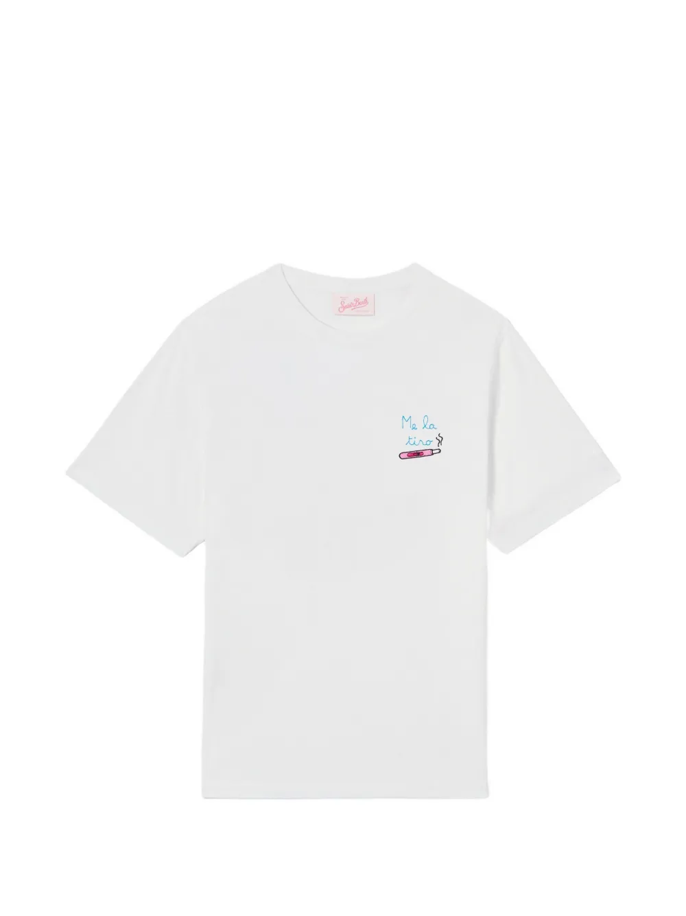 MC2 Saint Barth embroidered cotton T-shirt · L