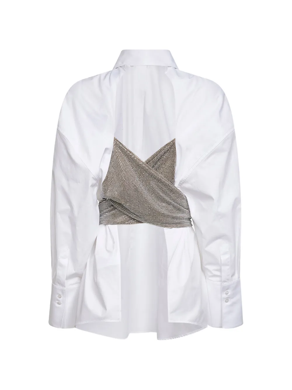 Giuseppe Di Morabito blouse verfraaid met kristal Wit