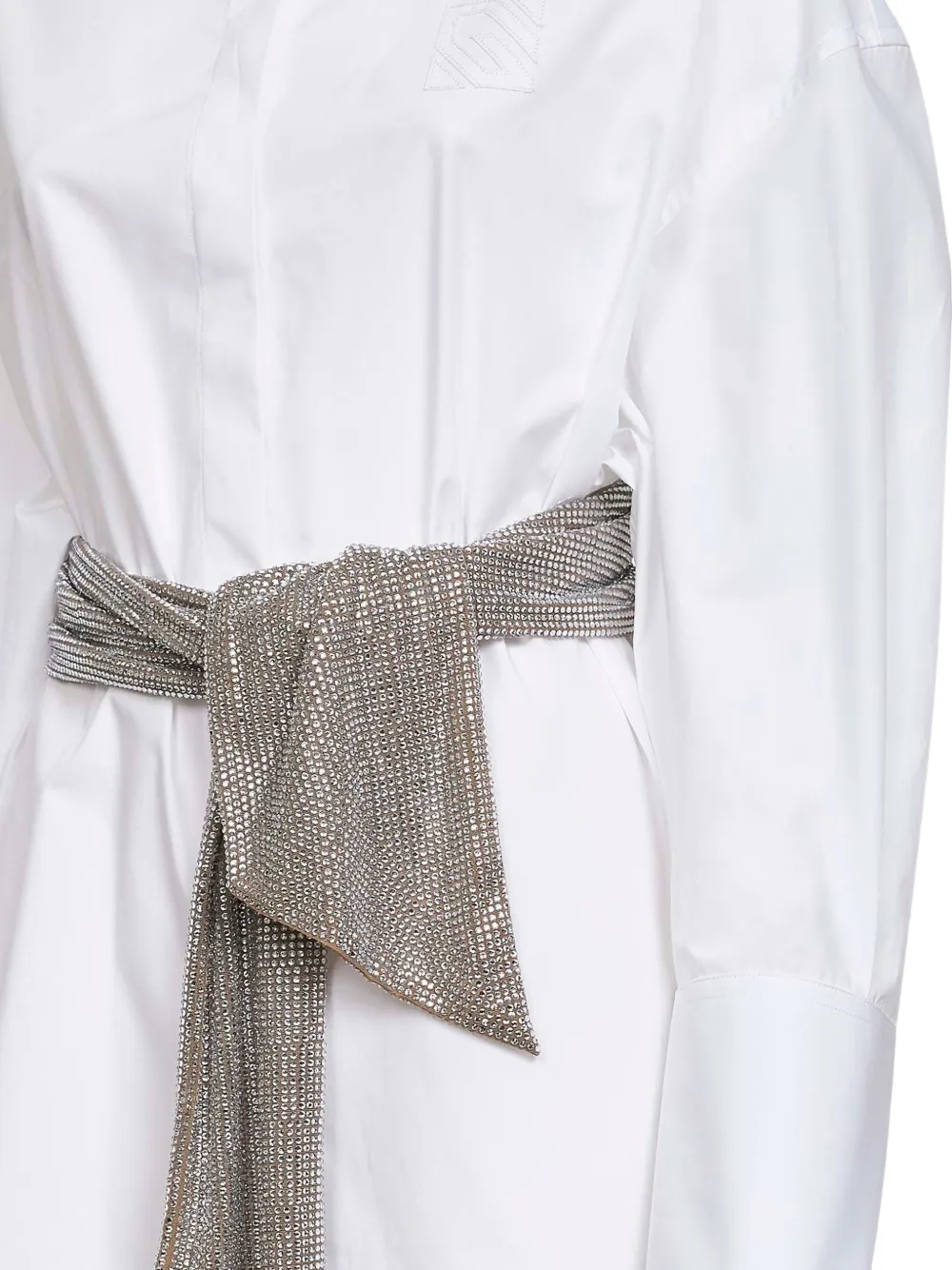Giuseppe Di Morabito blouse verfraaid met kristal Wit
