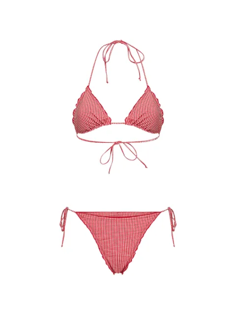MC2 Saint Barth Sagitami vichy pattern bikini