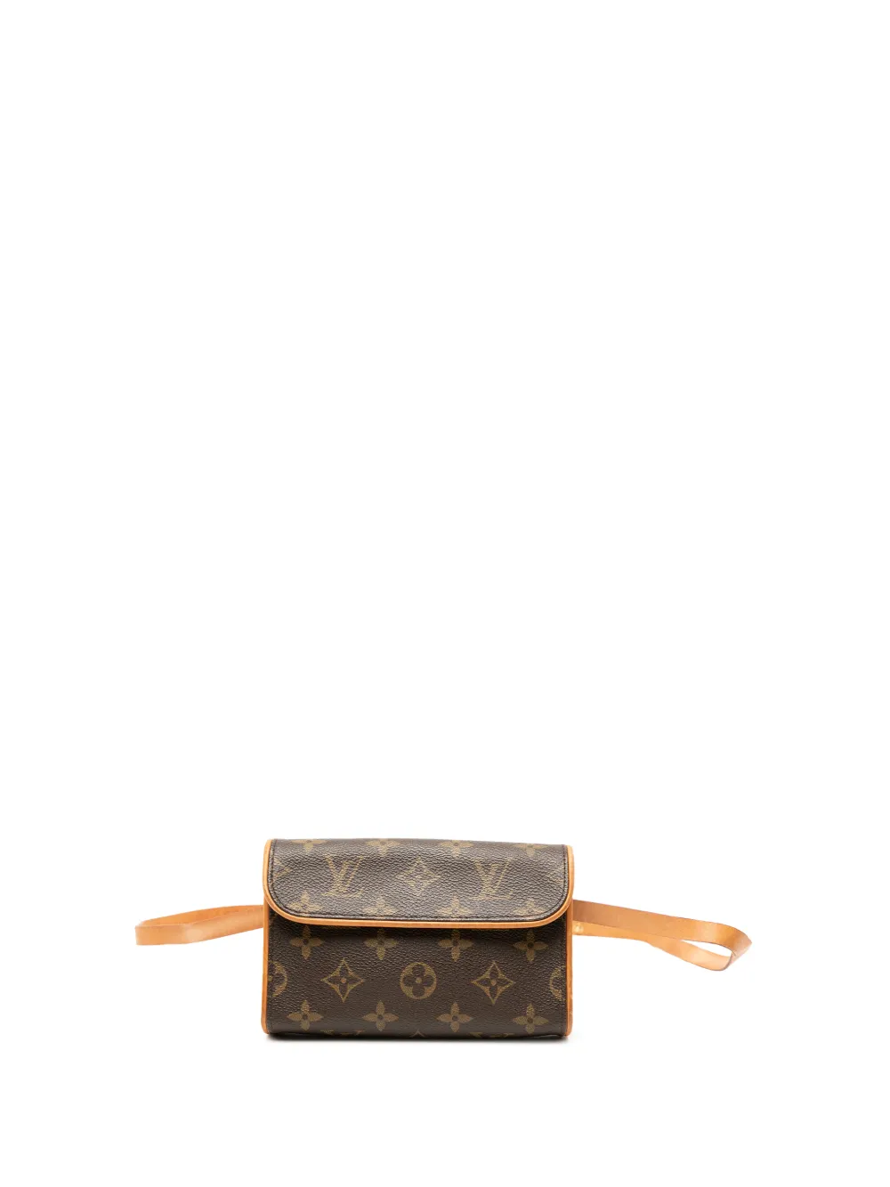 Louis Vuitton Pre-Owned 2001 Monogram Pochette Florentine belt bag - Marrone