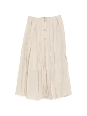 Comme Des Garçons プリーツ スカート | ホワイト | FARFETCH JP