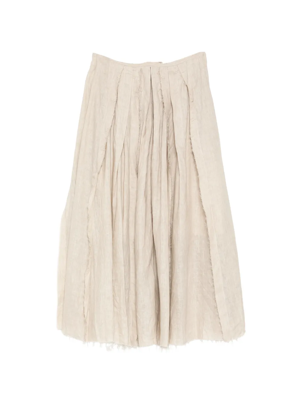  Forme D'expression Falda Plisada Con Bordes Sin Rematar - Neutro 
