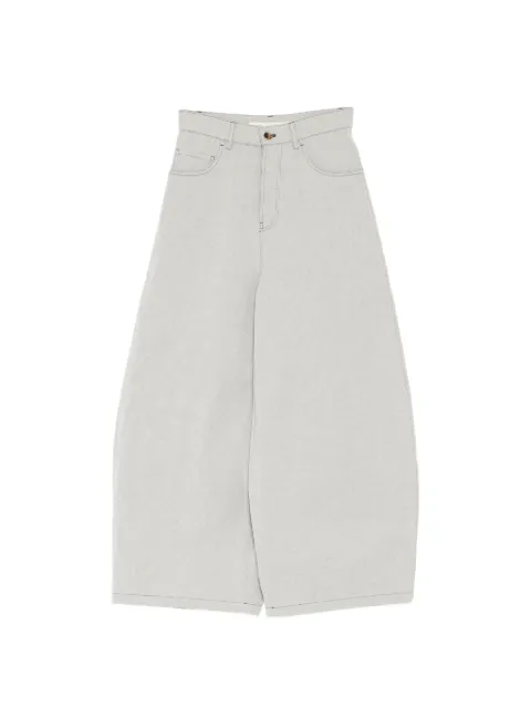 Forme D'expression rounded five-pocket jeans 