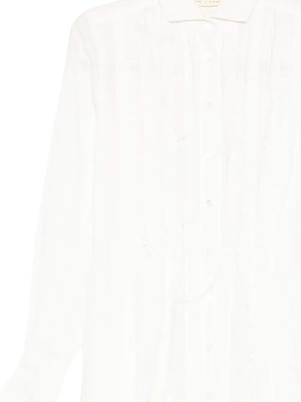  Forme D'expression Vestido Midi Plisado - Blanco 