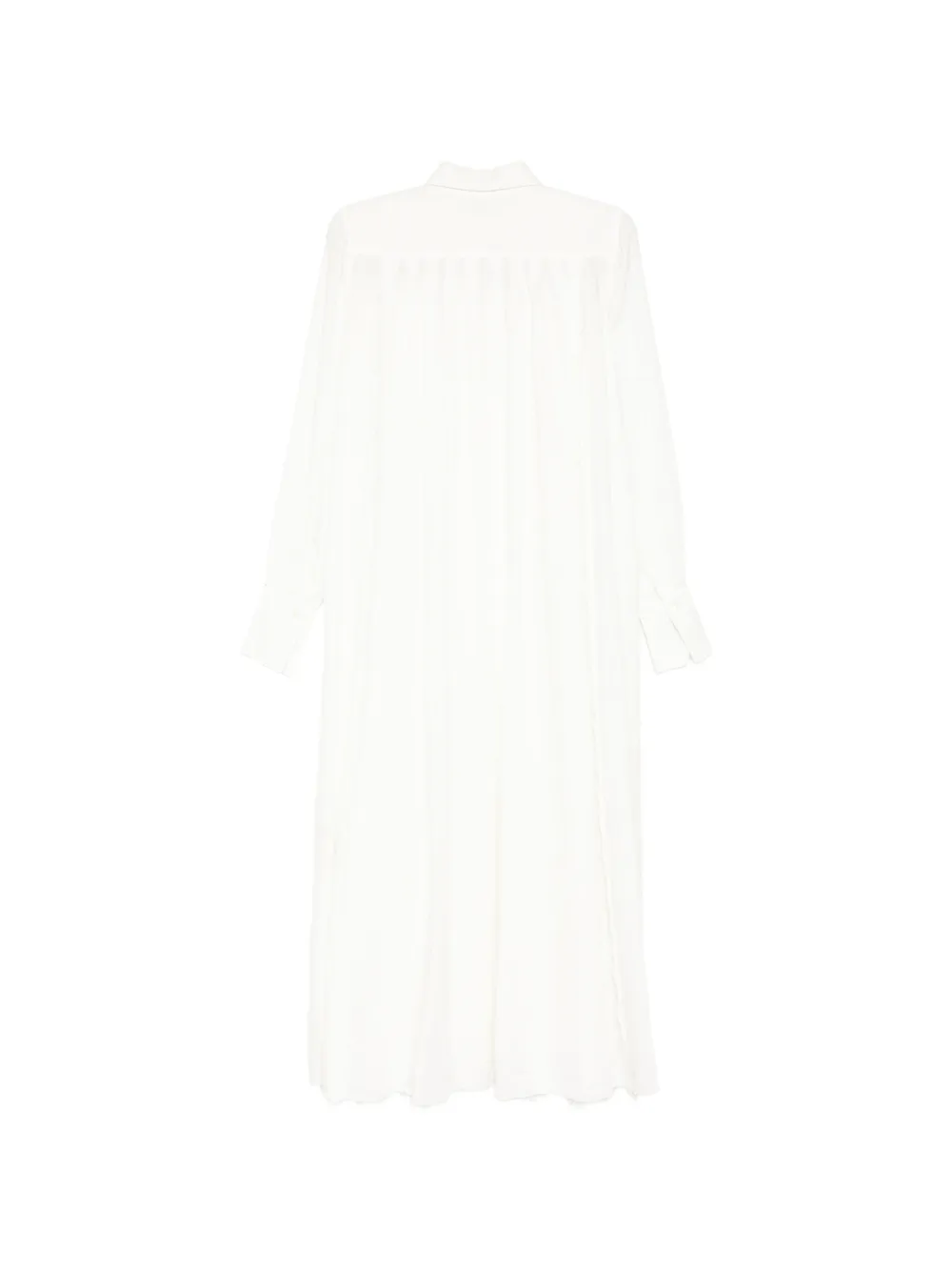  Forme D'expression Vestido Midi Plisado - Blanco 