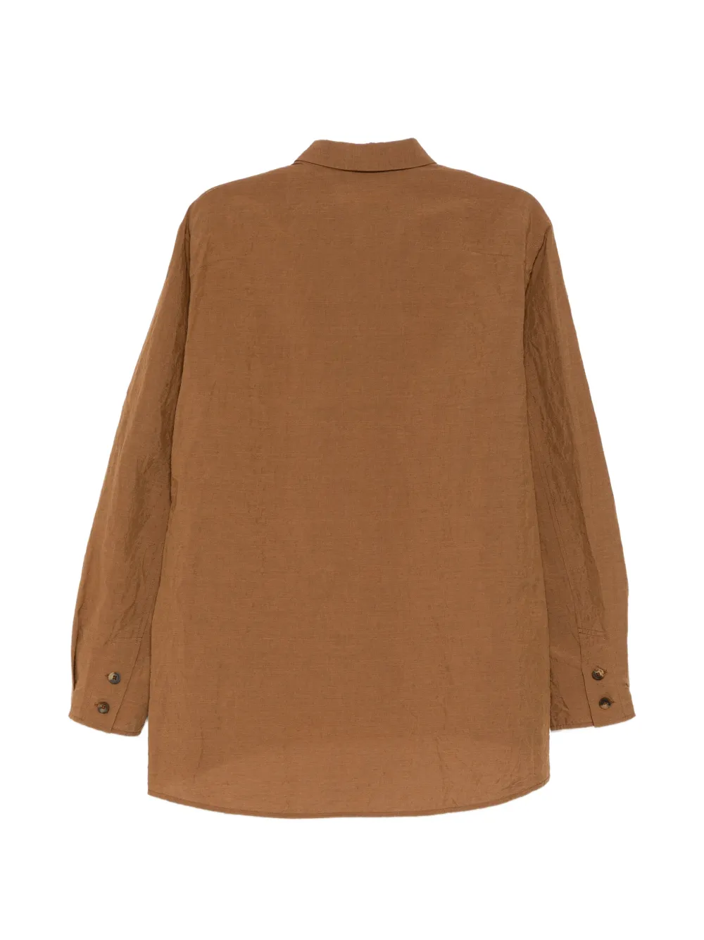  Forme D'expression Camicia Arc Con Colletto Rotondo - Marrone 