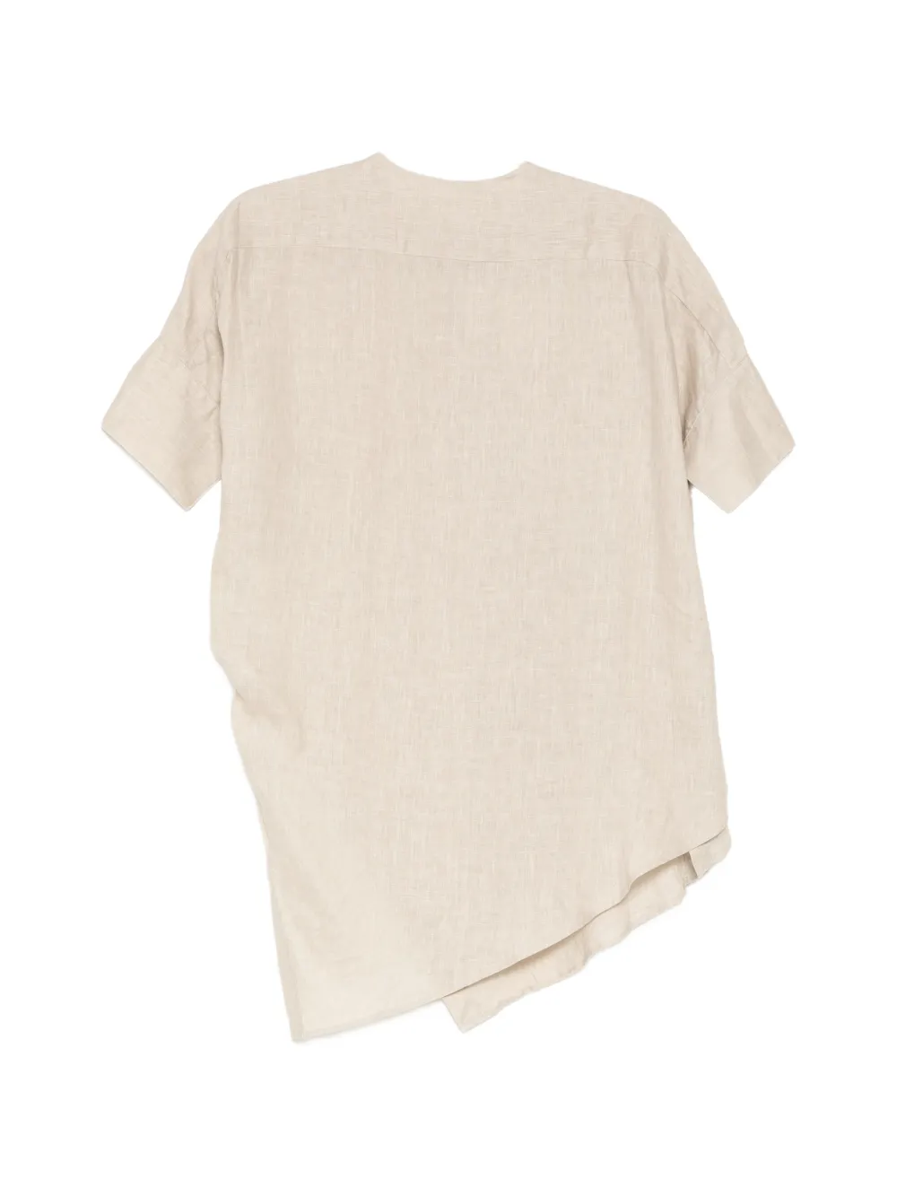  Forme D'expression Camisa Con Dobladillo Asimétrico - Neutro 