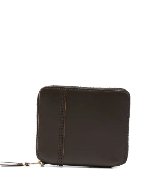 Comme Des Garçons Wallet contrast-stitch leather wallet
