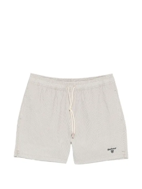 Barbour Somerset striped drawstring swim shorts