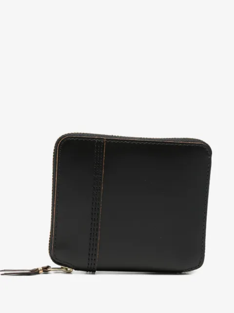 Comme Des Garçons Wallet contrast-stitch zip-around wallet