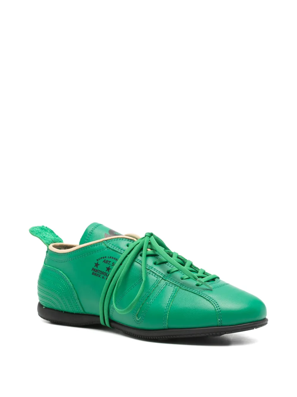 Pantofola D'oro logo-print lace-up sneakers Groen