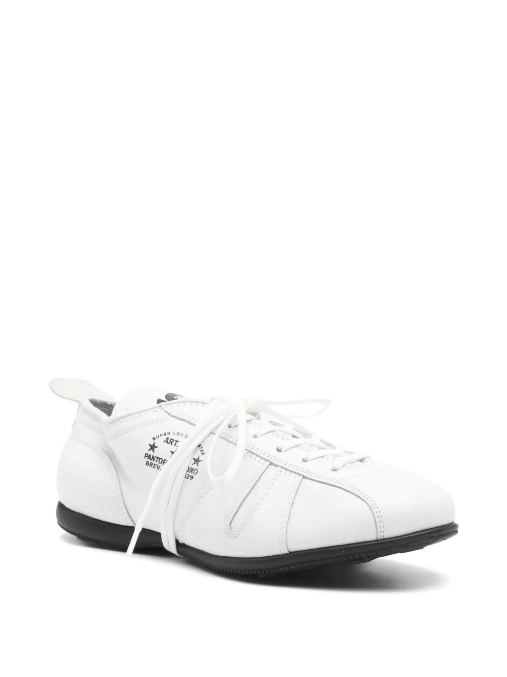 Pantofola D'oro logo-print lace-up sneakers Wit
