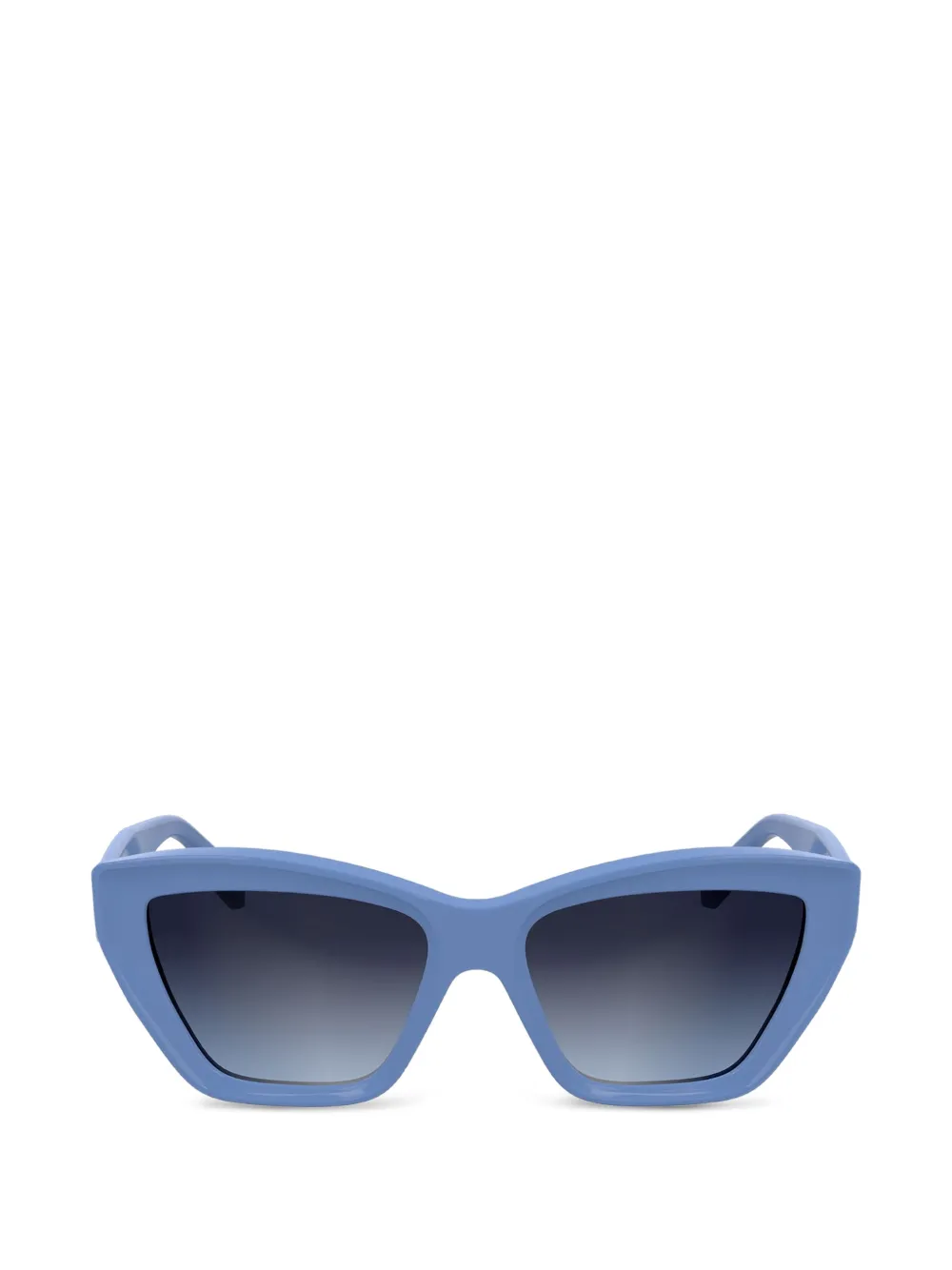 Karl Lagerfeld logo-plaque cat-eye sunglasses