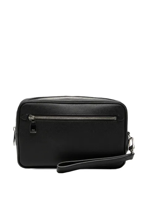 Louis Vuitton Pre-Owned 2017 Taiga Pochette Kasai clutch bag