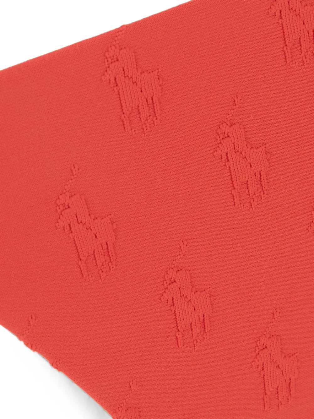 Polo Ralph Lauren Bikinislip met gestrikte zijkant Rood